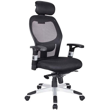 Fauteuil ergonomique LEONARDO avec accoudoirs