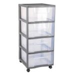 Rangement PVC 4 tiroirs